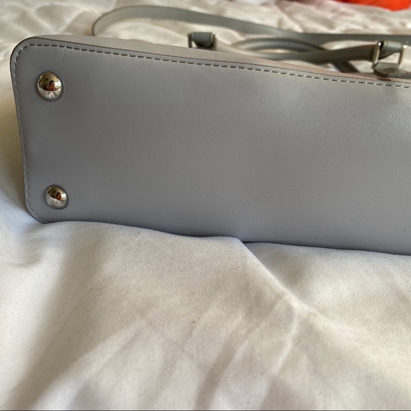 NWT Vera Bradley Composition Satchel Dove Gray - Picture 6 of 7